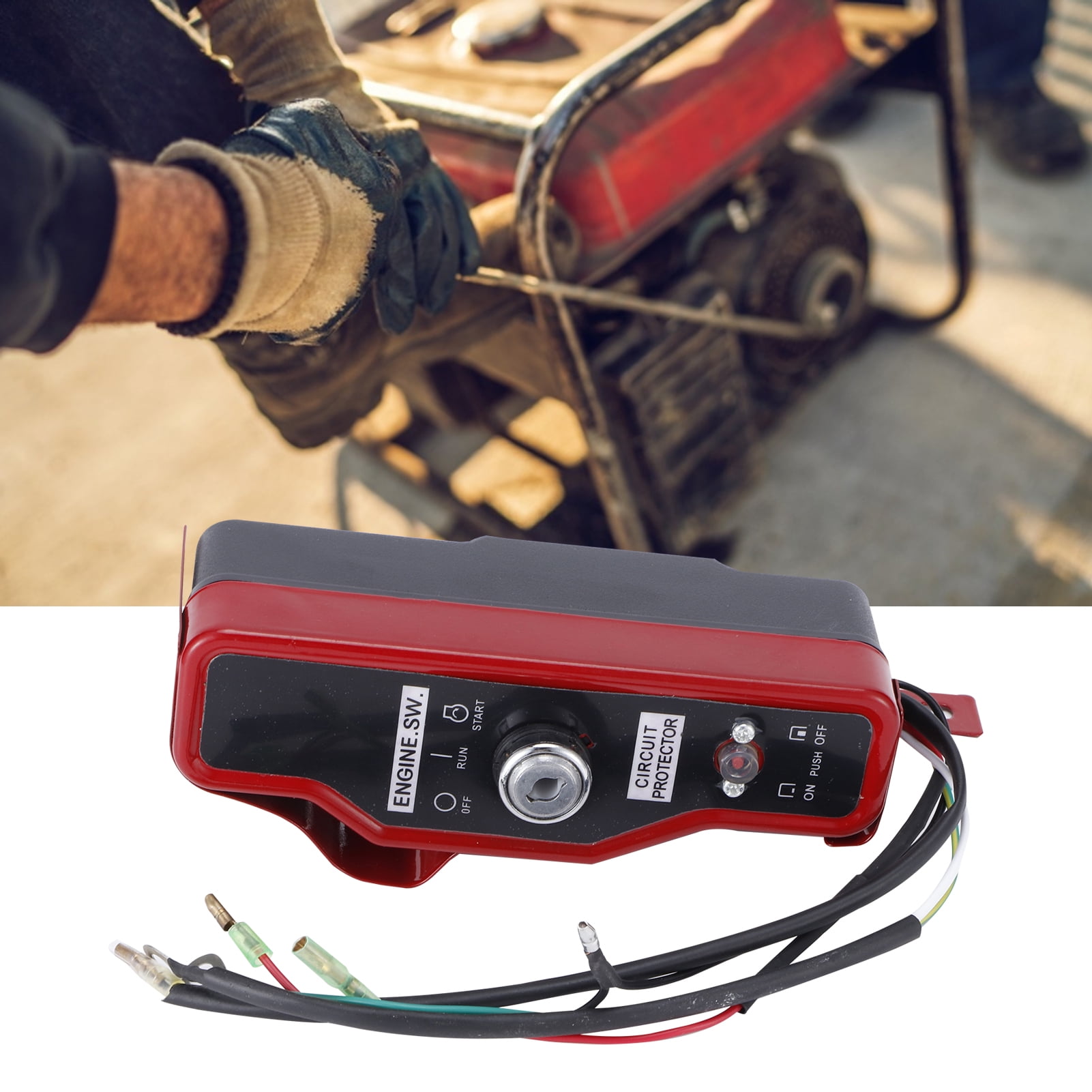 YOUTHINK Ignition Switch Box With Keys Gasoline Generator Accessory For  188F/GX390/190F/GX420/192F,Electric Ignition Switch System,Ignition Switch  Box - Walmart.com