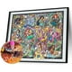 thumbnail image 4 of E1869 Lleno diamantes 12 Disney Rapunzels-Vitral Imagen Artística Serie dibujos animados Diamante Resina 130 * 90 CM (30 colores) (Compre 5 a la vez compre nuevamente agotado), 4 of 9