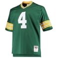 thumbnail image 2 of Men's Mitchell & Ness Brett Favre Green Green Bay Packers Big & Tall 1996 Retired Player Replica Jersey, 2 of 3