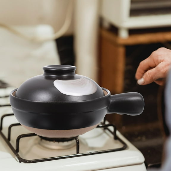 NICEXMAS Stew Pot Casserole Dishes High Temperature Porcelain 1Set