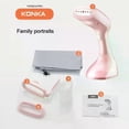 thumbnail image 4 of Handheld Garment Steamer 1500w Ironing For Clothes 250ml Portable Home&Travel 15s Fast-Heat Household Fabric Steam, 4 of 5