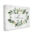 thumbnail image 3 of Stupell Industries Amen Text Green Botanical Foliage White Florals Distressed, 40 x 30,Design by Lettered and Lined, 3 of 5