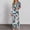 Blue, variant on Aueoeo Pajamas For Women Silk Soft Sleepwear Long Sleeve Button -Down Pjs Satin Top And Long 2 Piece Loungewear Set Black S