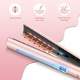 thumbnail image 3 of IG INGLAM 1 inch Infrared  Flat Iron for Hair, 2 in 1 Hair Straightener Flat Iron, Dual Voltage, Pink, 3 of 8