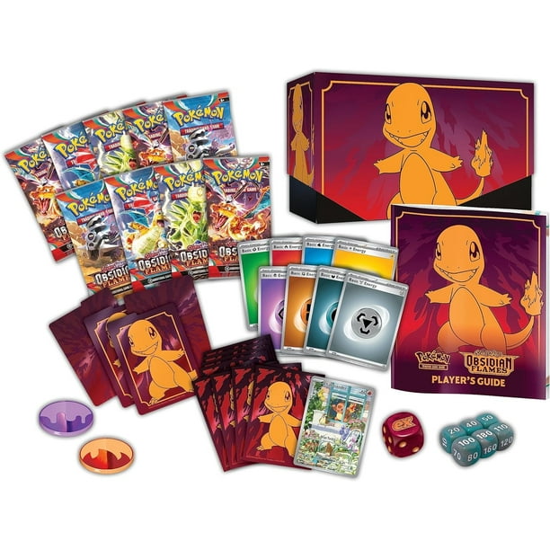Pokémon, TCG Elite Trainer Box, Scarlet & Violet 3 Obsidian Flames