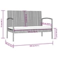 thumbnail image 4 of vidaXL 8 Piece Garden Lounge Set with Cushions Poly Rattan Brown, 4 of 5