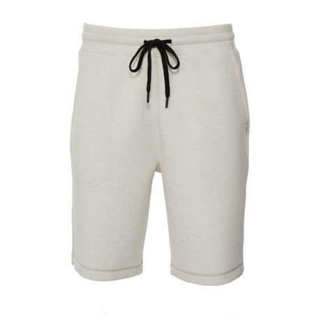 drawstring fleece shorts