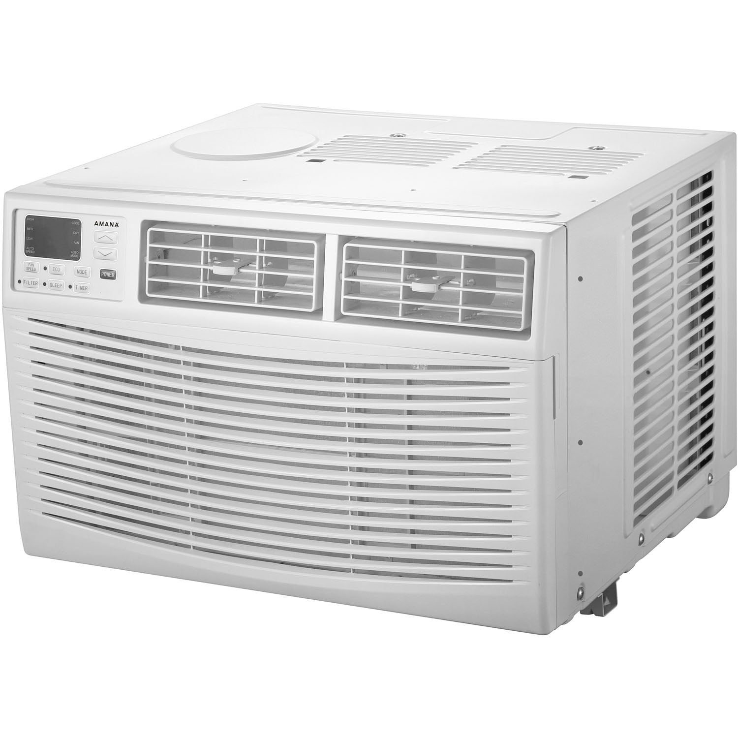 Amana 5,000 BTU 115V Window-Mounted Air Conditioner | AC for Rooms up to 150 Sq.Ft. | Mechanical Controls | Dehumidifer | Washable Filter | Auto-Restart | AMAP050CW