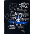 thumbnail image 5 of Howitzer Style Men's T-Shirt CHRIS KYLE TEXAS RESPECT, 5 of 10
