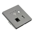 thumbnail image 2 of Router In-Wall Wireless WiFi Router 300M AP Access Point WiFi Router USB-Charging Socket Wall Mount Wi-Fi AP Router With WPS Encryption, 2 of 7