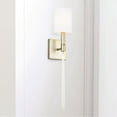 thumbnail image 3 of 1 Light Wall Sconce In Traditional Style 5 High By 25 Wide Capital Lighting 637011Wg-695, 3 of 7