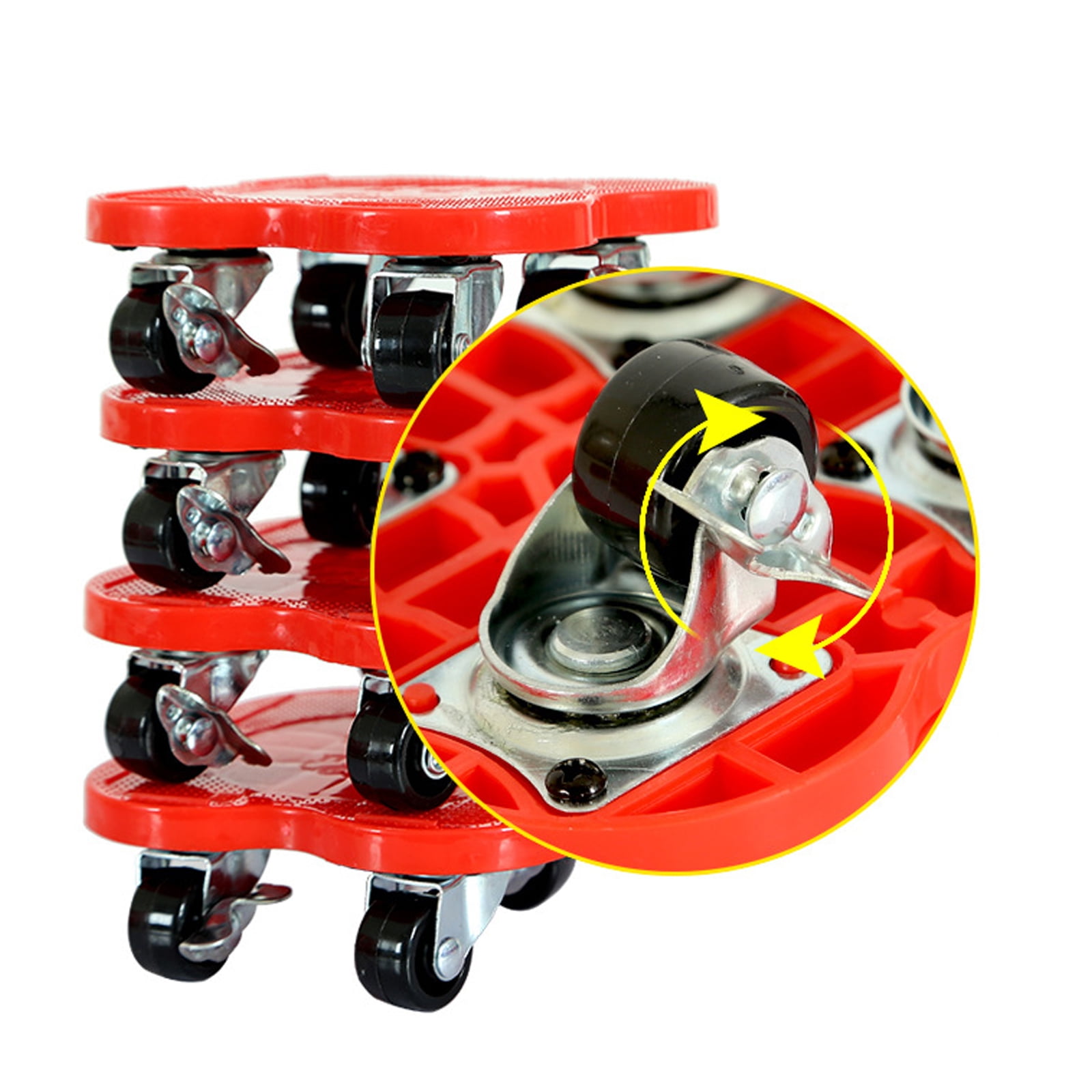 Heavy Duty Furniture Lifter Transport Tool Furniture Mover Set 4 Roller Wheel for Lifting Moving Furnitures Helper