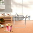 thumbnail image 6 of Popcorn Machine, Mini Hand Crank Stovetop Popcorn Maker, Oil-Free Healthy Cooking, Compact Portable for Home Kitchen Camping, 6 of 10