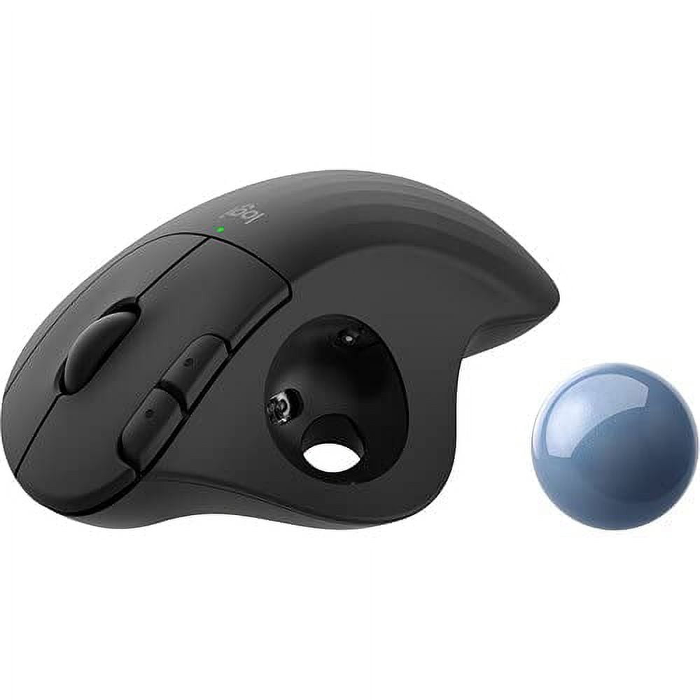 Logitech Ergo M575 New Version Wireless Trackball Mouse, Easy 