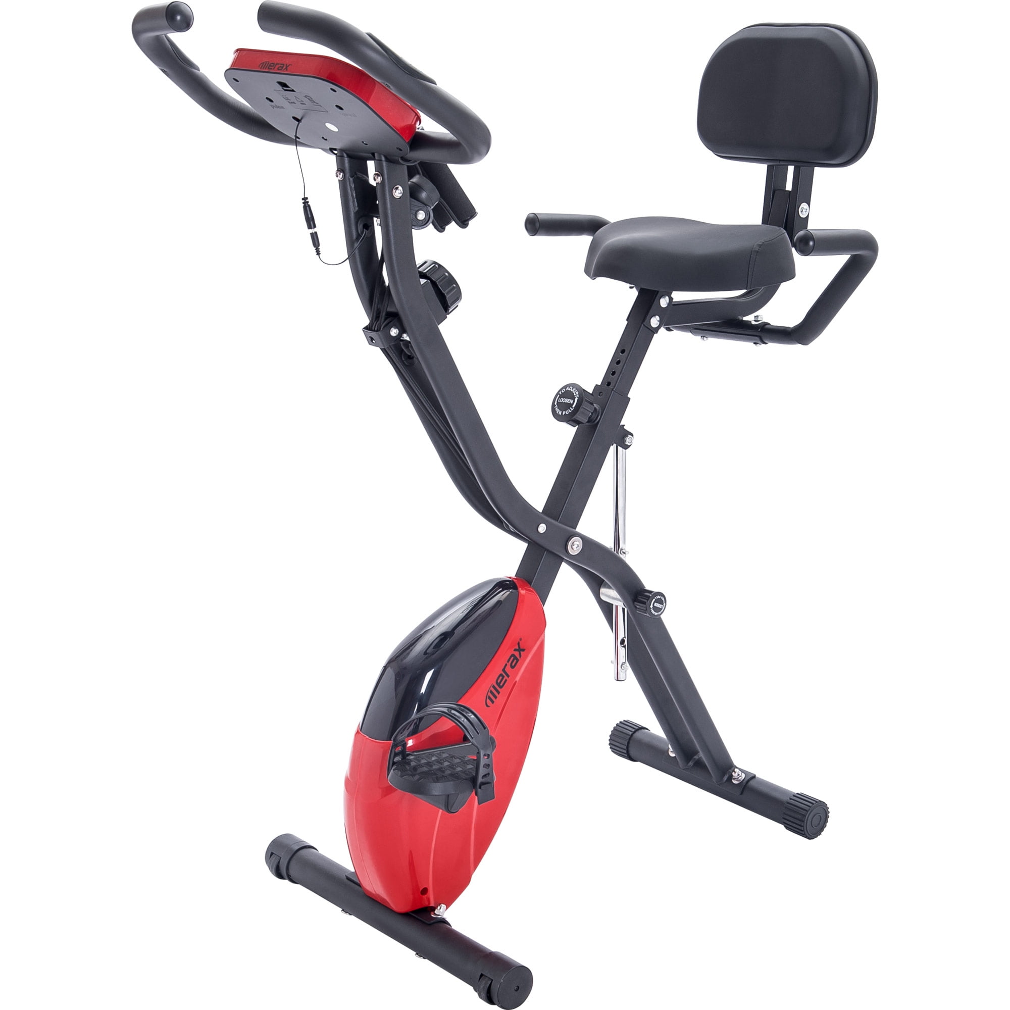 Details about   Folding Stationary Upright Indoor Cycling Exercise Bike with LCD Monitor 