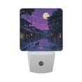 thumbnail image 6 of Yayeee LED Plug in Night Light for The Home with Auto Dusk to Dawn Light Sensors, 2 Pack, Purple Street, 6 of 6