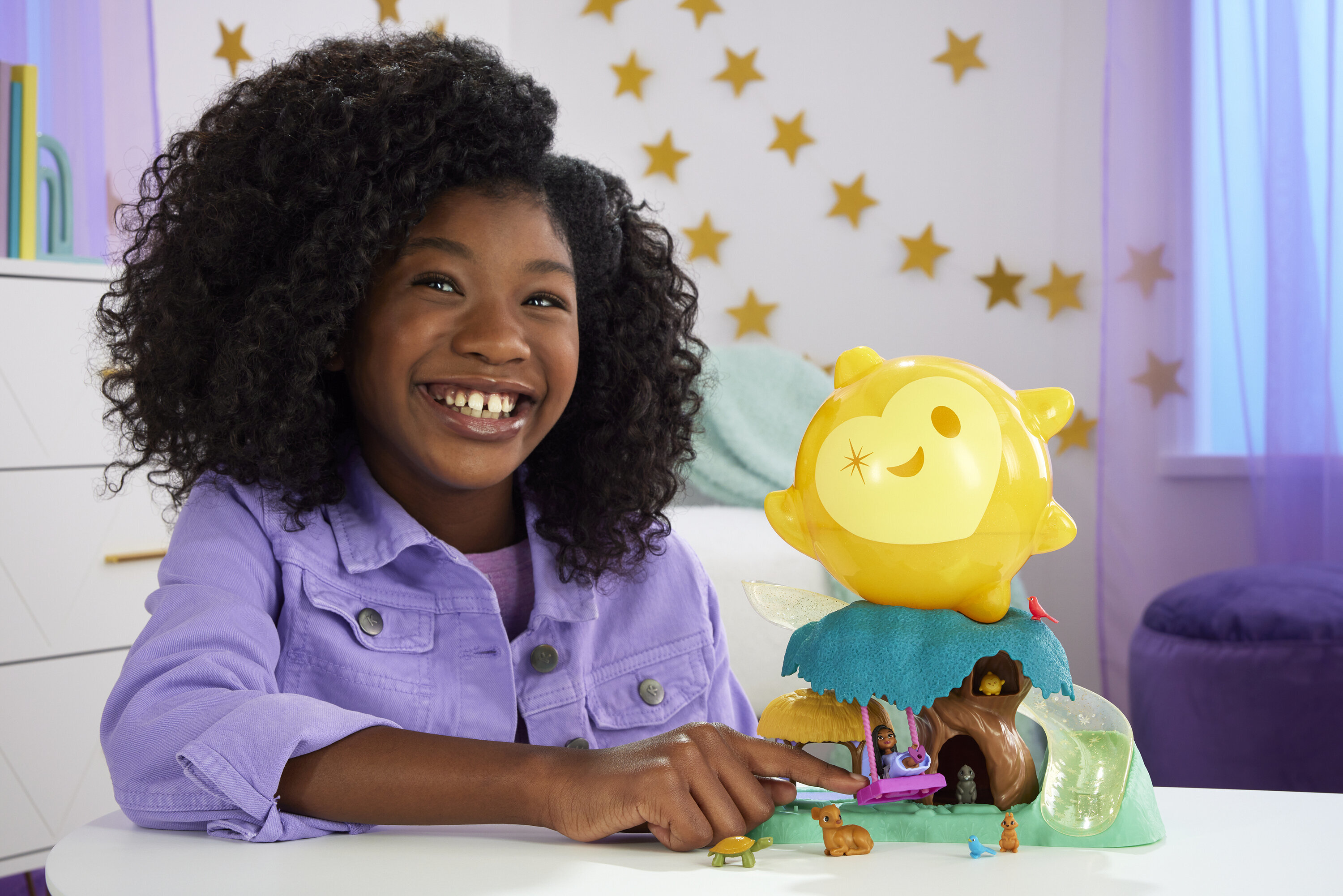 Disney’s Wish Magical Star Playset with Asha of Rosas Mini Doll & 7 Surprise Wish Orbs - image 3 of 7