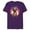 Purple, variant on Marvel Guardians of the Galaxy Volume 3 Baby Rocket Raccoon - Short Sleeve Blended T-Shirt for Adults - Customized-Yellow