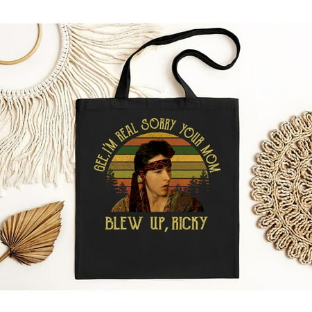 vintage Lane Meyer Gee I m Real Sorry Your Mom Blew Up Ricky Vintage Tote Bag  Movies Quote TBag-TH42039