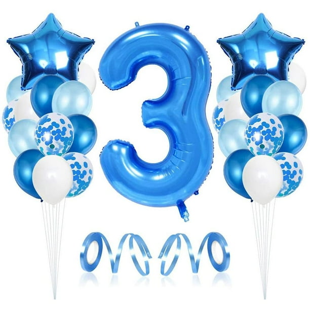 Globos De Cumpleaños Globo De Aluminio 44569 Años Juego De Globos Decoración De Fiesta Speravity HA040083-03