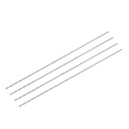

Uxcell High Speed Steel Extended Twist Drill Bits 2.5mm Drill Dia. 300mm Length 4Pack