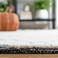 thumbnail image 4 of SAFAVIEH Martha Stewart Vermont Floral Runner Rug, Ivory/Black, 2'3" x 8', 4 of 8