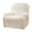Beige, variant on Geometric Jacquard Plush Recliner Slipcovers Soft Fuzzy Fluffy Sofa Couch Cover Anti-Slip Furniture Protector with Elastic Bottom for Kids Cats Dogs(1 Seat)
