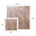 thumbnail image 2 of 4 alfombrillas de espuma entrelazadas, 24 x 24 ", baldosas de espuma gruesa, baldosas de con forma de rompecabezas, baldosas protectoras para kusrkot Alfombras de piso, 2 of 8