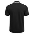 thumbnail image 4 of Coshow Mens Zipper Polo Shirt Casual Short Sleeve Knit Polo T Shirt Classic Fit Shirts, 4 of 4