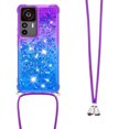 thumbnail image 3 of Funda para Xiaomi 12T/12T Pro 5G Brillantina Líquida Divertida Reluciente y con Cristales en Movimiento Cuerpo Cruzado con Cordón Ajustable, 3 of 5
