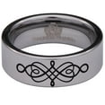 thumbnail image 2 of Celtic Knotwork Tungsten Carbide Ring, 2 of 9