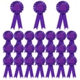 thumbnail image 1 of Uxcell 24 Pcs Cintas de Premio 1er, 2do, 3er Lugar Ganador Cinta de Rosa, Premio, Púrpura, 1 of 7