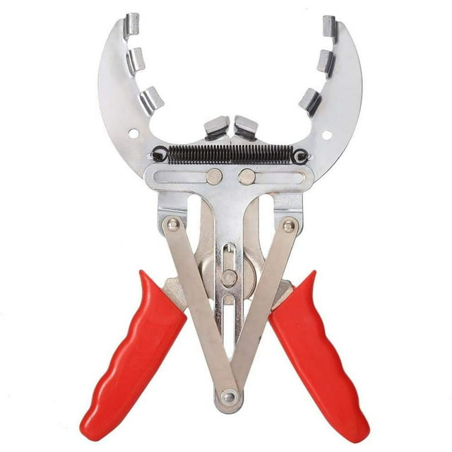 ZOUSSIQI Piston Ring Compressor, Car Auto Piston Ring Compressor Pliers Expander Installer Remove Tool (4inch) CA919-35673