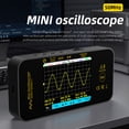 thumbnail image 4 of BSIDE OT5 Black Handheld Digital Oscilloscope, 50MHz Bandwidth & 200MSa/s Real-Time Sampling Rate, 3.2-inch 320×240 TFT Color Display, Auto/Normal/Single Trigger Modes, 1200mAh Rechargeable Battery, 4 of 6
