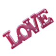 thumbnail image 3 of Night Light Letter Shape PVC Light Waterproof Decoration Hanging LED Lamp for Party Pub  Pink, 3 of 9