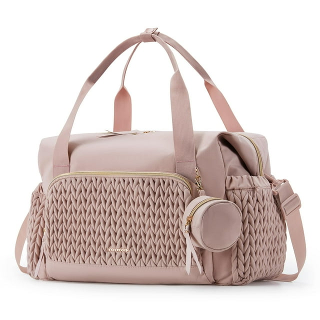Bolsa de pañales Tote Mommore de gran capacidad con cambiador
