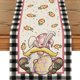 thumbnail image 1 of Easter’s Day Table Runner Merry Tablecloth Holiday Table Decorations Buy 2 Save 10%, 1 of 3