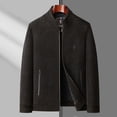 thumbnail image 4 of Autumn/Winter Casual Lapel/Stand Collar Jacket for Men, 4 of 5