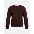 thumbnail image 6 of Scenario Women's and Women's Plus Crewneck Sweatshirt, Sizes XS-4X, 6 of 6