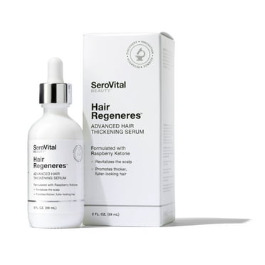 SeroVital Hair Regeneres Advanced Hair Thickening Serum - Nourish Scalp Environment - VISIBLY TRANSFORMS YOUR HAIR