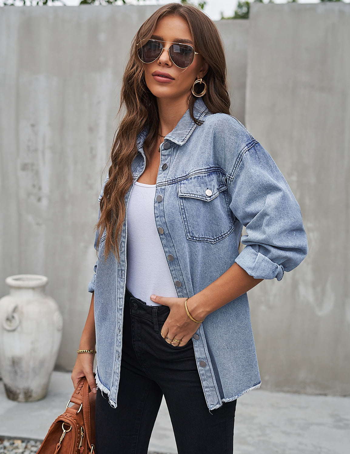 10 Denim Jacket Outfit Ideas | Something Good | A DC Style Blog