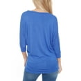 thumbnail image 2 of Women's Banded Dolman Top, 2 of 3