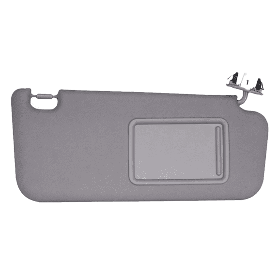 Right Passenger Side Sun Visor For Toyota Rav4 2006-2013 With Mirror, Replacement OEM 74320-42501-A1-Right-grey