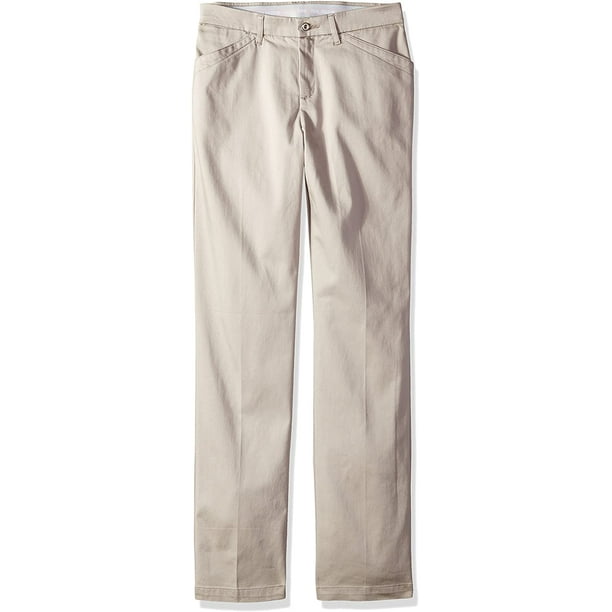 Lee - Womens Total Freedom Pant Tall Khakis Straight Stretch 16 ...
