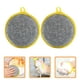 thumbnail image 5 of 10 piezas de plato dual esponja esponja redonda de lavavajillas de lavavajillas múltiples almohadillas de limpieza metálica de esponja multiusos para encimeras de platos estufas, 5 of 7