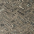 thumbnail image 1 of Ahgly Company Machine Washable Indoor Square Abstract Charcoal Black Area Rugs, 5' Square, 1 of 7
