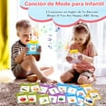 thumbnail image 4 of Spanish & English Talking Flash Cards for Toddlers 1 2 3 4 5 6 Toys for Kid-112 Cards 224 Words Blue, 4 of 6
