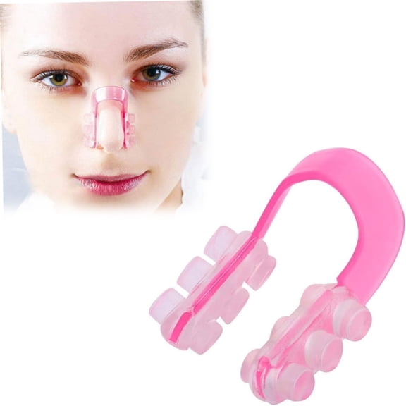 Nose Shaper, Clip On Silicone Nose Lifter, Nose Up Lifting Clips, Nose Shaper Painless Nose Bridge Straightening Clip for Women