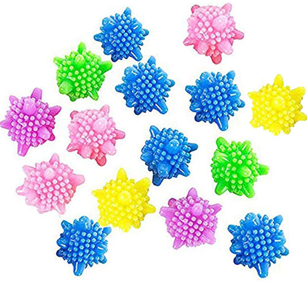 Torubia Washer Balls Laundry Balls Washing Ball,Laundry Scrubbing Balls Tangle-Free for Washing Machine, 15 Pack