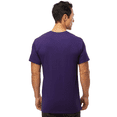 thumbnail image 5 of M&O Men’s Short Sleeve T-Shirt - Purple, Sizes S-4XL - Gold Soft Touch Crew Neck Tee, 5 of 5